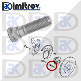 Болт колесен Citroen Chevrolet Ford Hyundai KIA Mazda Mitsubishi Peugeot Smart Болт колесен Citroen Chevrolet Ford Hyundai KIA Mazda Mitsubishi Peugeot Smart
